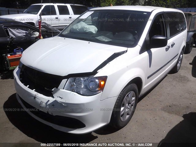 2C4RRGAG4DR758484 - 2013 RAM TRADESMAN WHITE photo 2