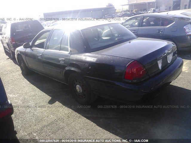 2FABP7BV7BX124542 - 2011 FORD CROWN VICTORIA POLICE INTERCEPTOR BLACK photo 3