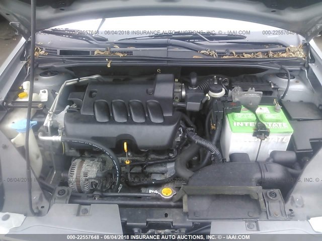 3N1AB6APXAL653455 - 2010 NISSAN SENTRA 2.0/2.0S/SR/2.0SL 灰色 照片 10