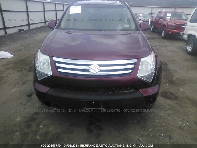 2S3DA417376124428 - 2007 SUZUKI XL7 LUXURY RED photo 6