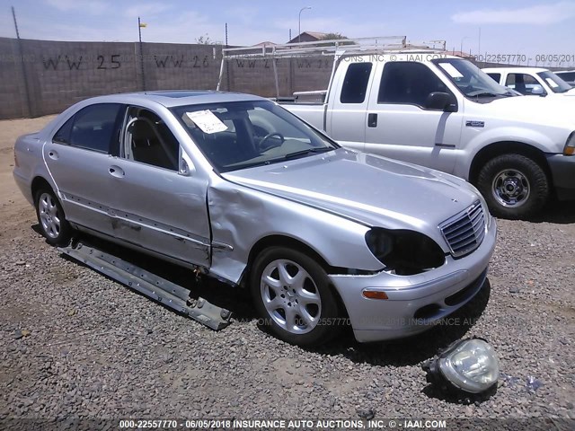 WDBNG83J75A455397 - 2005 MERCEDES-BENZ S 430 4MATIC SILVER photo 1