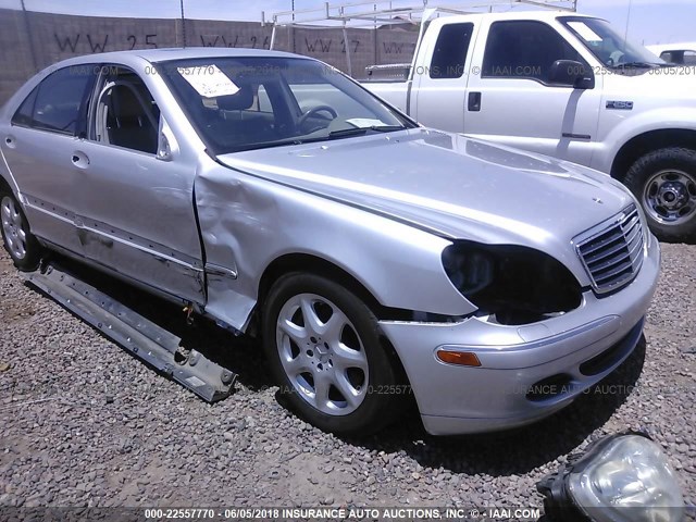WDBNG83J75A455397 - 2005 MERCEDES-BENZ S 430 4MATIC SILVER photo 6