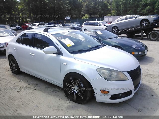 JS2RF9A38A6100743 - 2010 SUZUKI KIZASHI SE WHITE photo 1