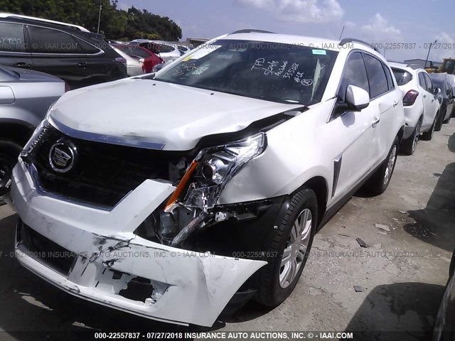 3GYFNAE39GS579720 - 2016 CADILLAC SRX WHITE photo 2