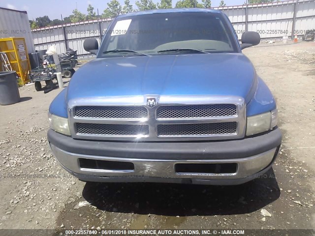 3B7HC12YXYG157142 - 2000 DODGE RAM 1500 BLUE photo 6