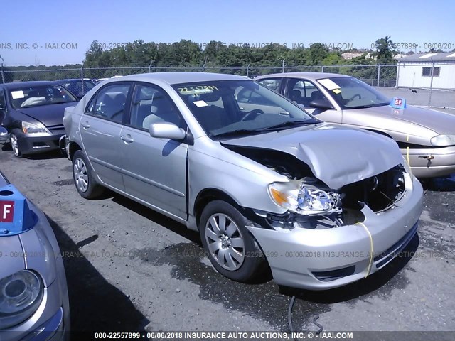 2T1BR32E44C263385 - 2004 TOYOTA COROLLA CE/LE/S SILVER photo 1