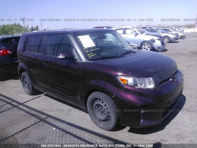 JTLZE4FE3CJ001911 - 2012 TOYOTA SCION XB BURGUNDY photo 1