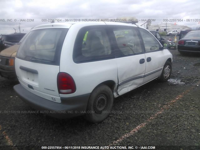 2B4GP25RXWR818716 - 1998 DODGE CARAVAN WHITE photo 4