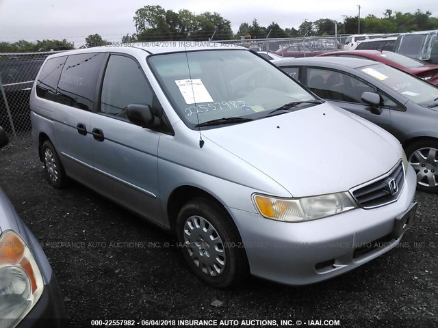 5FNRL18564B114435 - 2004 HONDA ODYSSEY LX SILVER photo 1