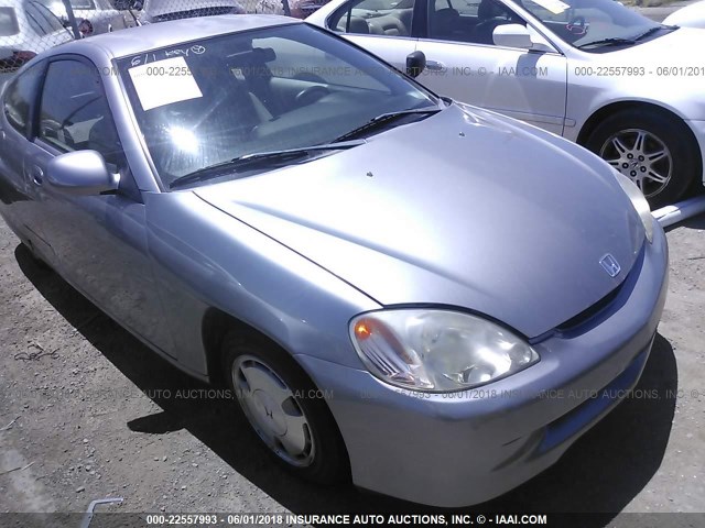 JHMZE14792T001153 - 2002 HONDA INSIGHT SILVER photo 1