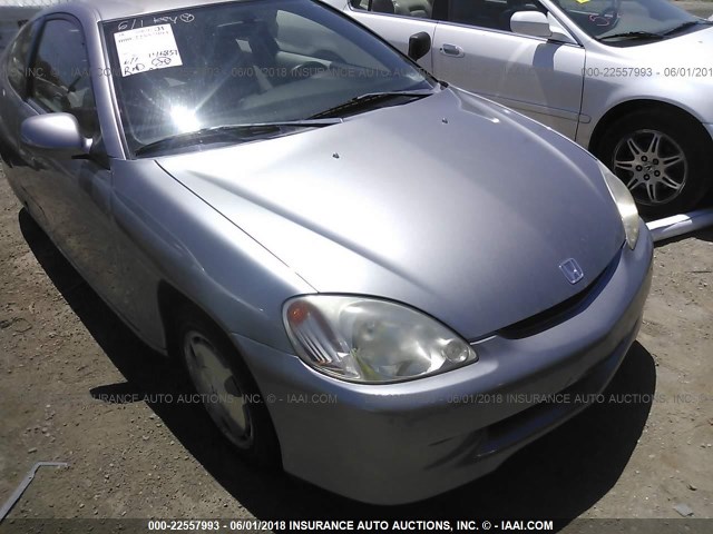 JHMZE14792T001153 - 2002 HONDA INSIGHT SILVER photo 6