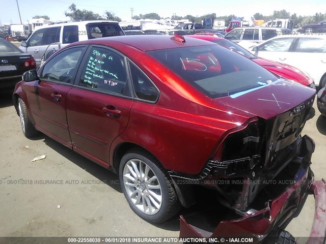 YV1672MS9B2544057 - 2011 VOLVO S40 T5 RED photo 3