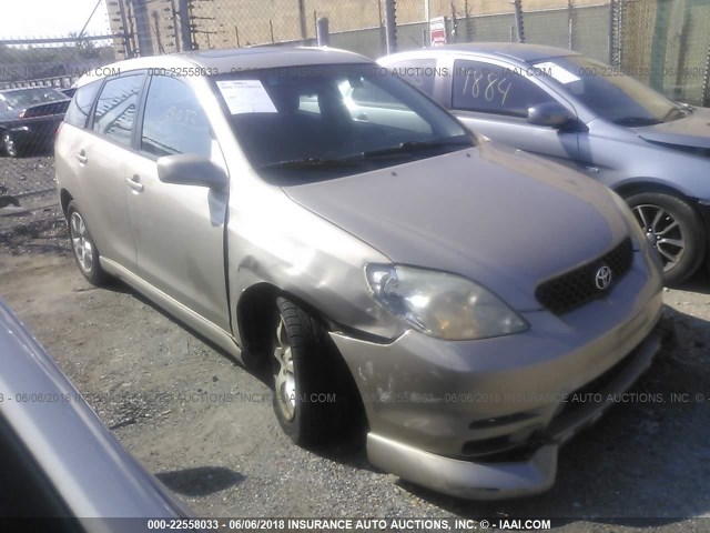 2T1KR38E53C106485 - 2003 TOYOTA COROLLA MATRIX XR GOLD photo 1