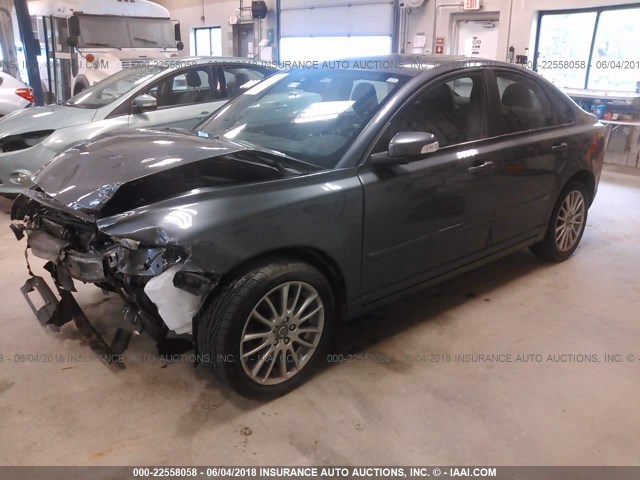 YV1MH672682378385 - 2008 VOLVO S40 T5 GRAY photo 2