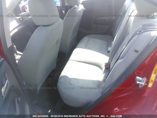 1G1JA5SH3C4168562 - 2012 CHEVROLET SONIC LS 红色 照片 8