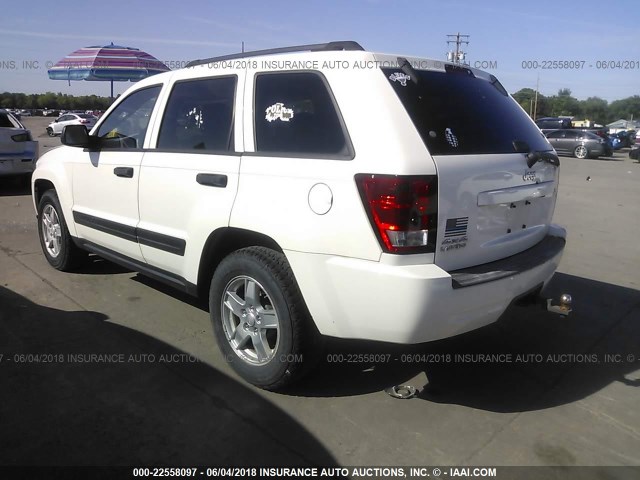 1J4GR48K46C154715 - 2006 JEEP GRAND CHEROKEE LAREDO/COLUMBIA/FREEDOM 白色 照片 3