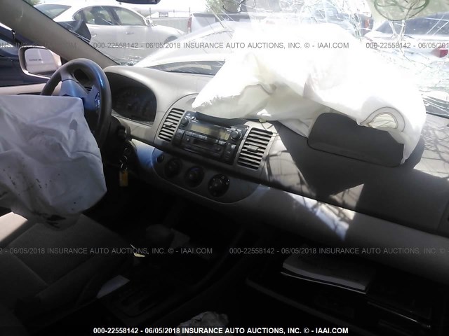 4T1BE32K53U727475 - 2003 TOYOTA CAMRY LE/XLE/SE Bej foto 5