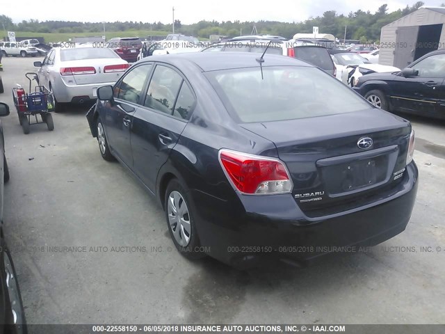 JF1GJAA61DH029962 - 2013 SUBARU IMPREZA GRAY photo 3