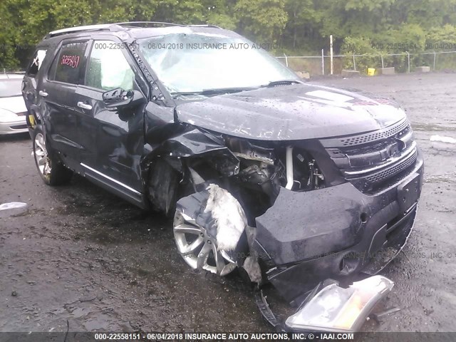 1FMHK8F85CGA89810 - 2012 FORD EXPLORER LIMITED 黑色 照片 1