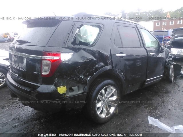 1FMHK8F85CGA89810 - 2012 FORD EXPLORER LIMITED 黑色 照片 4