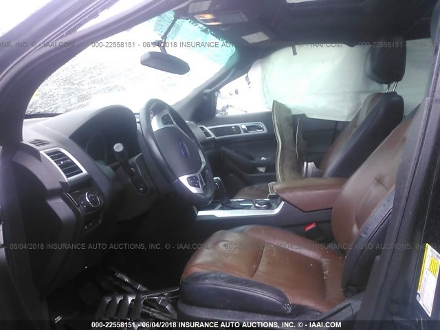1FMHK8F85CGA89810 - 2012 FORD EXPLORER LIMITED 黑色 照片 5