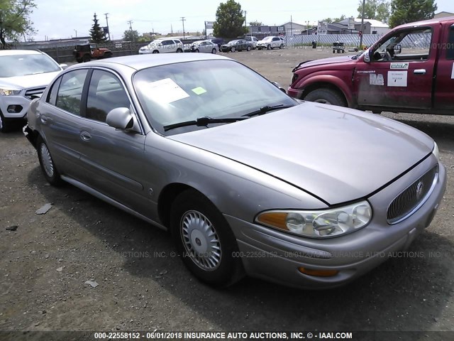 1G4HP54K91U187512 - 2001 BUICK LESABRE CUSTOM TAN photo 1