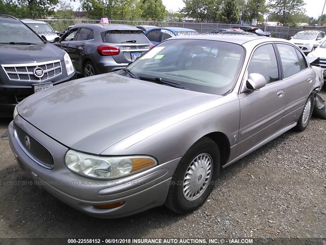 1G4HP54K91U187512 - 2001 BUICK LESABRE CUSTOM TAN photo 2