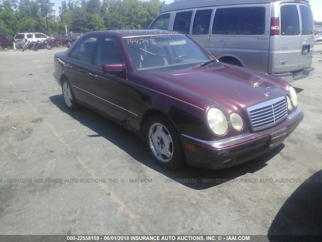 WDBJF72F8VA202050 - 1997 MERCEDES-BENZ E 420 BURGUNDY photo 1