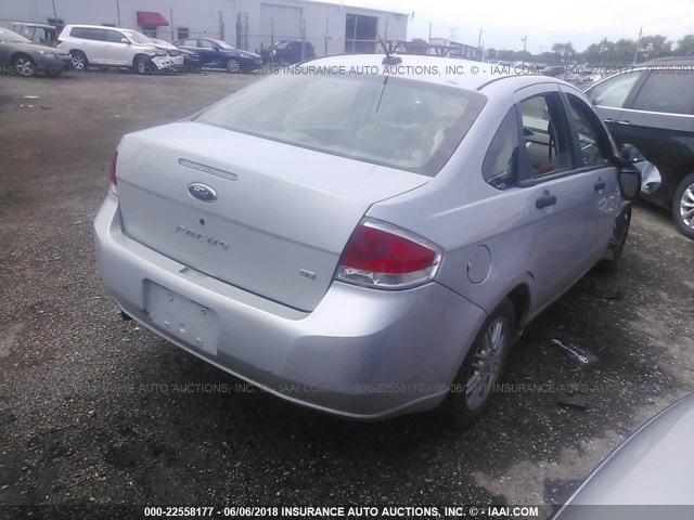 1FAHP35N28W184697 - 2008 FORD FOCUS SE/SEL/SES Unknown photo 4