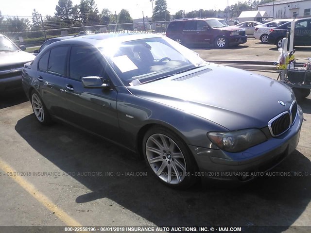 WBAHL83566DT05159 - 2006 BMW 750 I GRAY photo 1