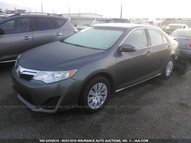 4T4BF1FK5CR207018 - 2012 TOYOTA CAMRY SE/LE/XLE 绿色 照片 2