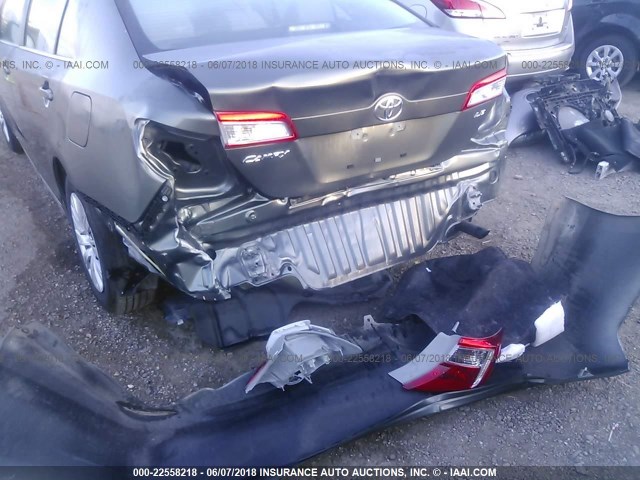 4T4BF1FK5CR207018 - 2012 TOYOTA CAMRY SE/LE/XLE 绿色 照片 6