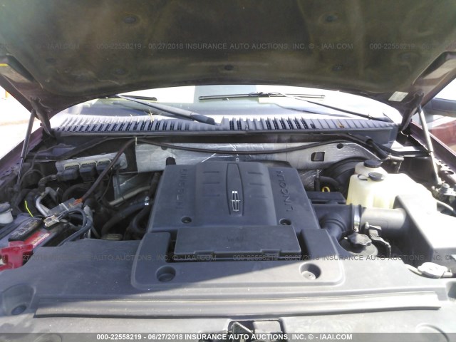 5LMJJ2H50AEJ00285 - 2010 LINCOLN NAVIGATOR 栗色 照片 10