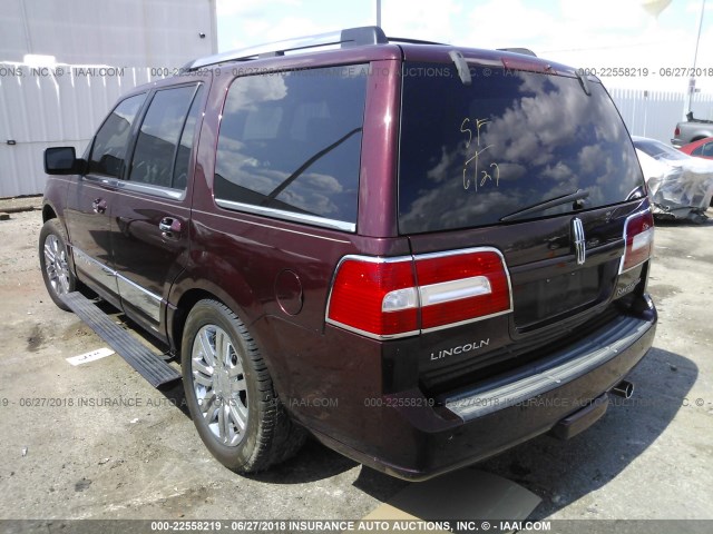 5LMJJ2H50AEJ00285 - 2010 LINCOLN NAVIGATOR 栗色 照片 3