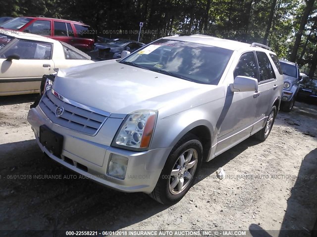 1GYEE637660178498 - 2006 CADILLAC SRX SILVER photo 2