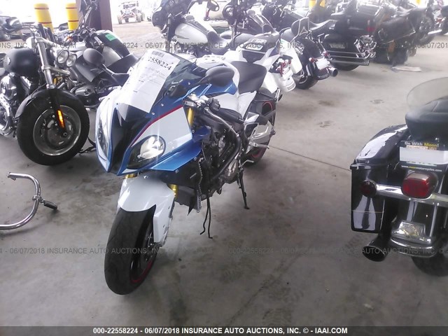 WB10D2103GZ353852 - 2016 BMW S 1000 RR WHITE photo 2