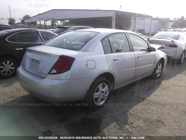 1G8AJ55FX7Z186741 - 2007 SATURN ION LEVEL 2 Gümüş foto 4