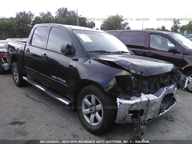 1N6BA0ED5BN306454 - 2011 NISSAN TITAN S/SV/SL/PRO-4X BLACK photo 1