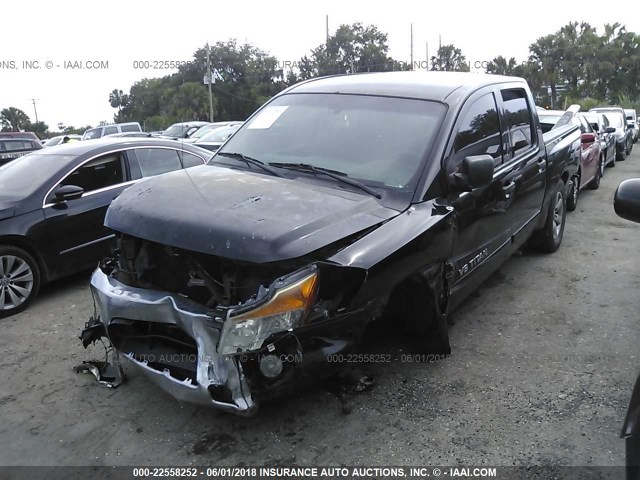 1N6BA0ED5BN306454 - 2011 NISSAN TITAN S/SV/SL/PRO-4X BLACK photo 6