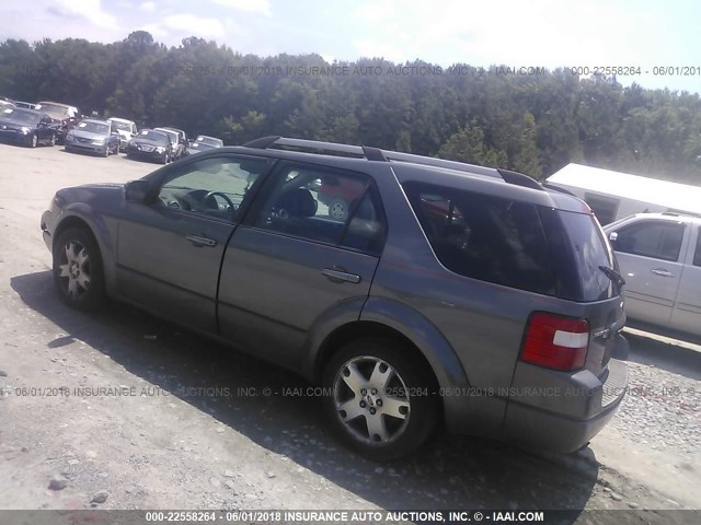 1FMZK06175GA12156 - 2005 FORD FREESTYLE LIMITED GRAY photo 3