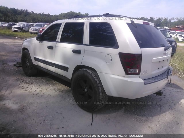 1J4GS48K36C166732 - 2006 JEEP GRAND CHEROKEE LAREDO/COLUMBIA/FREEDOM 白色 照片 3