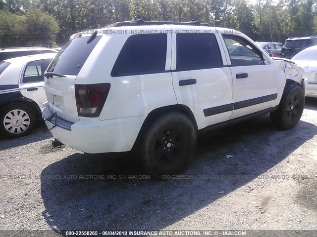 1J4GS48K36C166732 - 2006 JEEP GRAND CHEROKEE LAREDO/COLUMBIA/FREEDOM 白色 照片 4