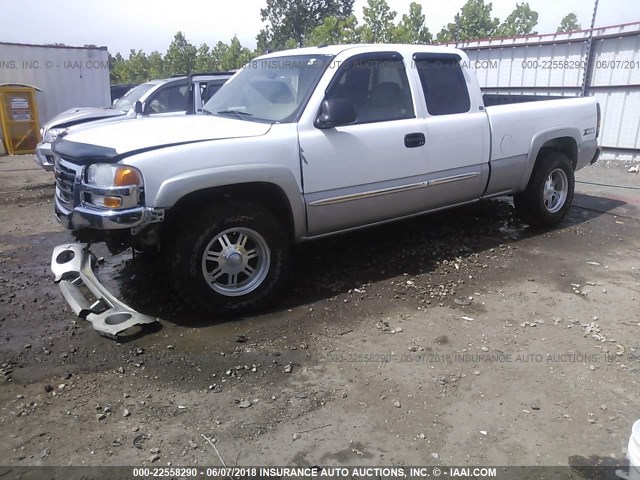 1GTEK19T84Z159336 - 2004 GMC NEW SIERRA K1500 WHITE photo 2