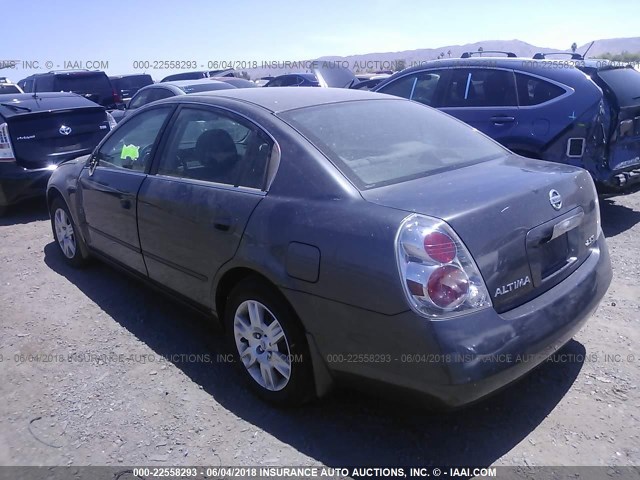 1N4AL11D95C335935 - 2005 NISSAN ALTIMA S/SL GRAY photo 3