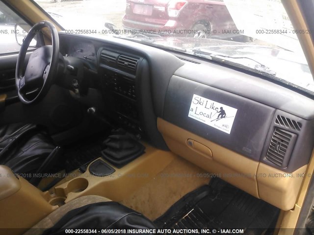 1J4FJ68S6WL263904 - 1998 JEEP CHEROKEE SPORT/CLASSIC მწვანე ფოტო 5