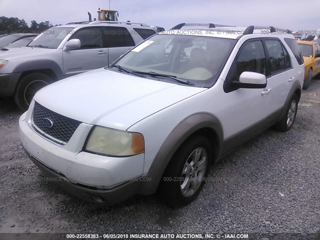 1FMZK02185GA36956 - 2005 FORD FREESTYLE SEL WHITE photo 2