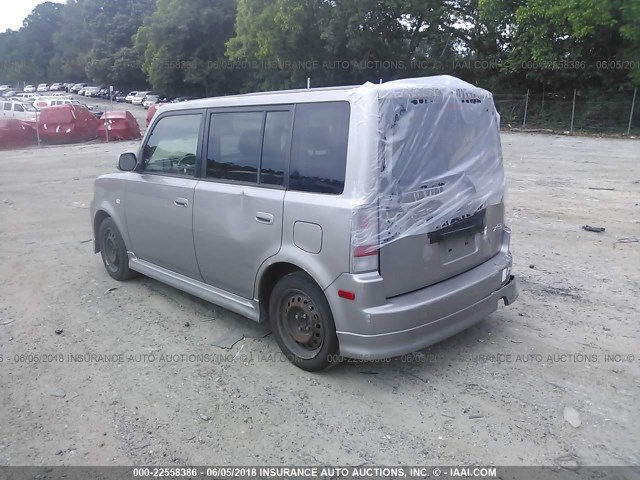JTLKT334450173368 - 2005 TOYOTA SCION XB ნაცრისფერი ფოტო 3