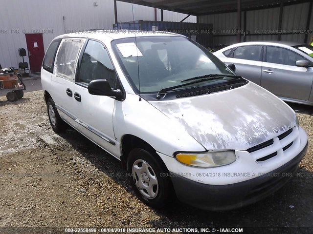 2B4FP2536WR712318 - 1998 DODGE CARAVAN WHITE photo 1