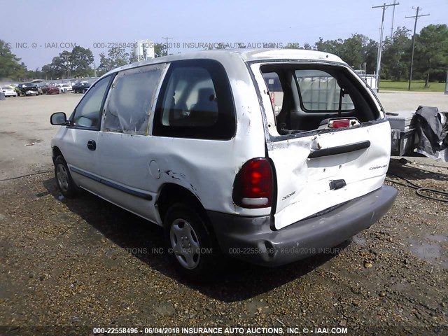 2B4FP2536WR712318 - 1998 DODGE CARAVAN WHITE photo 3