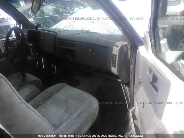 1GCCS19R2P0193308 - 1993 CHEVROLET S TRUCK S10 GRAY photo 5